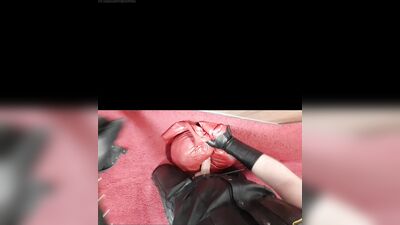 Smegma from leather ass