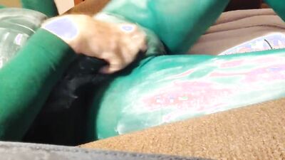 Cd, slimed, pantyhose, masturbate, urethral sound.