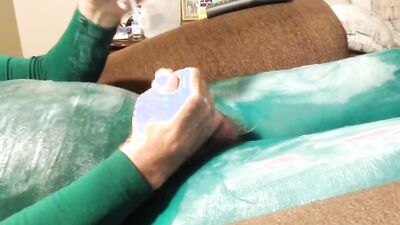 Cd, slimed, pantyhose, masturbate, urethral sound.