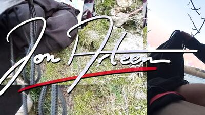 Jon Arteen wants to cum outdoor but it's a ruined orgasm
