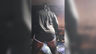 Watch This Chubby Sissy Shake That Juicy Ass!
