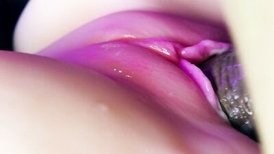 Hot stud loves to cum a lot in pink wet juicy pussy