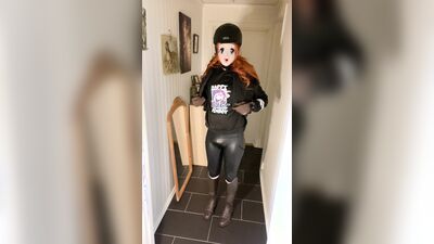 Ginger femboy equestrian