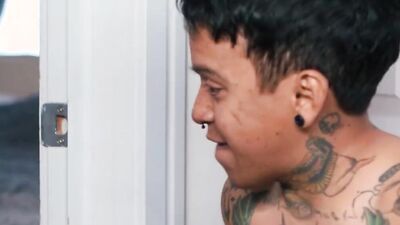 MEN - Tattooed Adrian Zuki Gets His Tiny Ass Drilled Hard By His Handsome Roommate Marcus McNiell