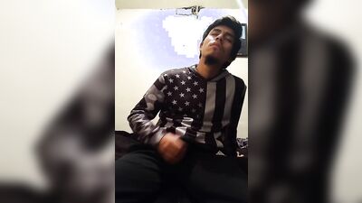 SEDUCTIVE MAN WITH HUGE COCK PEEKING OUT OF HIM