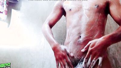 I was taking a shower and my gets in the shower with me, he fucks my pussy and makes me cum on my tits