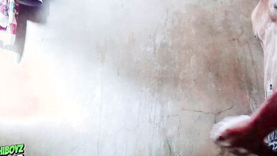 I was taking a shower and my gets in the shower with me, he fucks my pussy and makes me cum on my tits