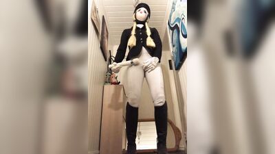 Kigurumi equestrian