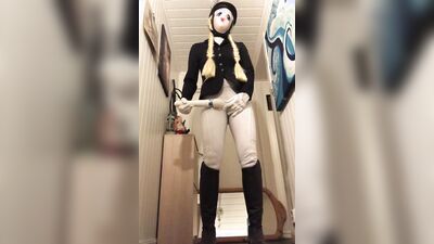Kigurumi equestrian