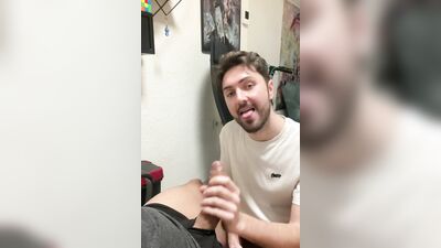 making my latin friend cum in my mouth