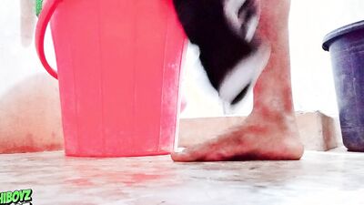 teen boy bathroom masturbation. when he is alone home 18 year boy musterbation 2025 Tboy