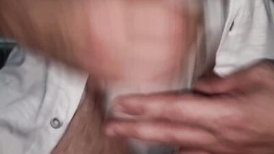 SHE LOVES WHITE PANTIES TO MAKE HER LOOK BETTER AT THE BIG COCK MALE MOANS AND HANDJOB WITH CONDOM - (ITALIAN DIRTY DIALOGUE)