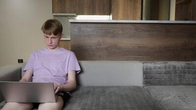 Twink Matty Fucked with His Neighbour While His Boyfriend Was Doing the Work