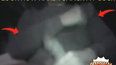 LOOK HOW HARD I SMACK MY COCK