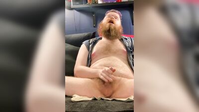Squirting some cum