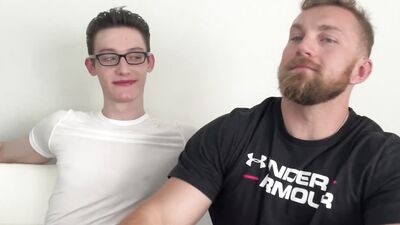 GayHoopla Veteran Bryce Beckett Shows Kingsley Kross How To Fuck