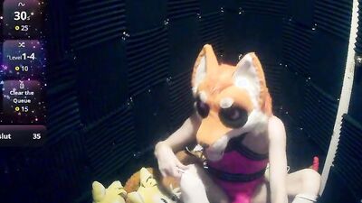 FoxieHikari Gets Blasted on Webcam