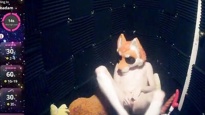 FoxieHikari Gets Blasted on Webcam