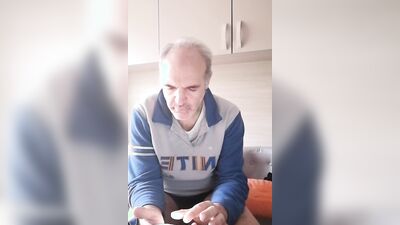Saturday morning it's time to jerk off my hard cock as a good habit I masturbate as soon as I wake up.