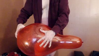 134) Slow Motion Pops from Vid 133 - Balloon Pop Fetish - Looner Daddy