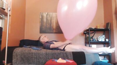 133) Explosive Moments Vol 2 - 39 Balloons Popped plus Cum Shots by Daddy