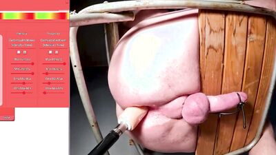 Ruined On Impalement Chair After 6 Days Electro Edging - HFO