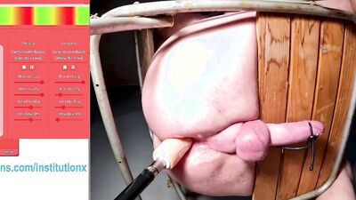 Ruined On Impalement Chair After 6 Days Electro Edging - HFO