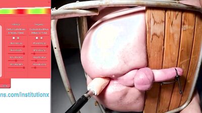 Ruined On Impalement Chair After 6 Days Electro Edging - HFO