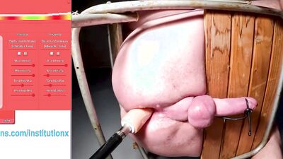 Ruined On Impalement Chair After 6 Days Electro Edging - HFO