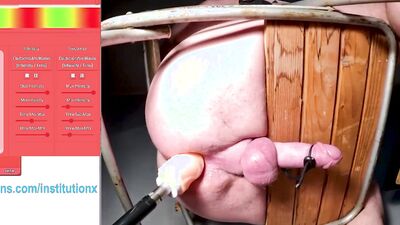 Ruined On Impalement Chair After 6 Days Electro Edging - HFO