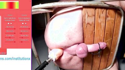 Ruined On Impalement Chair After 6 Days Electro Edging - HFO