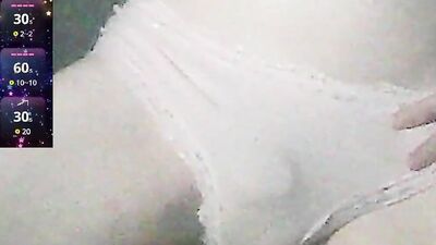 Close-Up Femboy Foxxo Bulge in Pink Panties