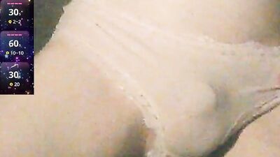 Close-Up Femboy Foxxo Bulge in Pink Panties