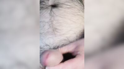 I jerk my cock off at a late-night show with my fans.