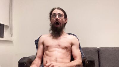 Guy With Cerebral Palsy Feels Real Good Shooting His Cum