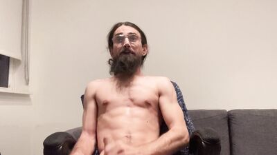 Guy With Cerebral Palsy Feels Real Good Shooting His Cum