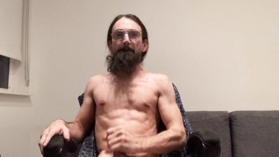 Guy With Cerebral Palsy Feels Real Good Shooting His Cum