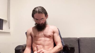 Guy With Cerebral Palsy Feels Real Good Shooting His Cum