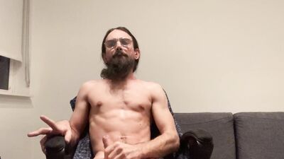 Guy With Cerebral Palsy Feels Real Good Shooting His Cum
