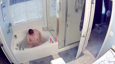Tiny Dick Jeffery Heuett Shaving His Body