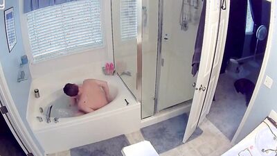 Tiny Dick Jeffery Heuett Shaving His Body