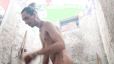 An Effeminate Man Makes You Fall in Love with Him in an Old Fashioned Shower: Raba Erre Elle
