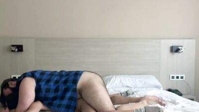 Big Bear Daddy Breeds Twink Cum Dump