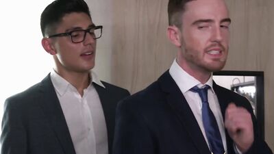 Ken Summers and his horny colleague JP Dubois are bonking
