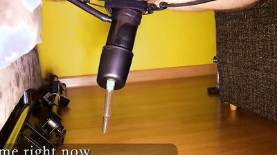 Amateur guy is shoving his hard dick into his favorite toy