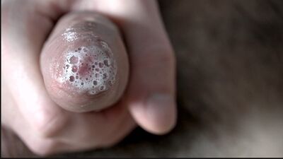 Amateur lad jerks off is this close-up homemade video