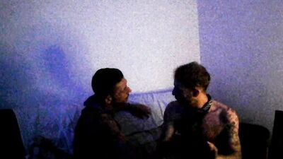 That time Adam spanked Evan (BB, Bareback)
