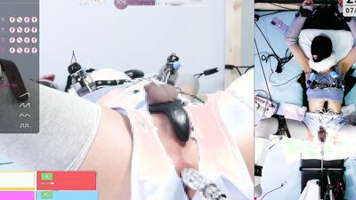 2023-07-03 Video about Self-restraint while performing anal sex on a sex machine