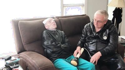 Jun 14 2022 - A relaxing time in my straitjacket with heat shrink wrap breath control