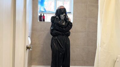 May 6 2023 - Unboxing my Phantom Sauna Suit, some fun Punishment Top BC & A Sauna Suit Shower